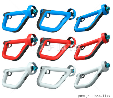 Virtual reality controllers for online cloud gaming showcase modern ergonomics 135621155