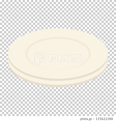 重ねたお皿のアイコン 135622266