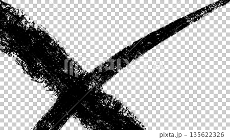 以黑色木炭隨意勾勒線條製成的塗鴉顏料。褪色的手繪頹廢風格插畫。 135622326