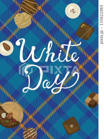 ホワイトデーPOP　A3 135622865