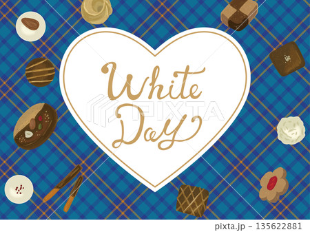 ホワイトデーPOP　A3 135622881