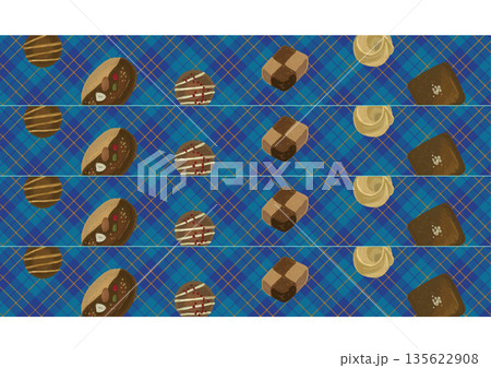 ホワイトデーレールPOP A3割付け ホワイトデーレールPOP A3割付け 135622908