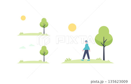 自然の中の人 自然の中の人 135623009