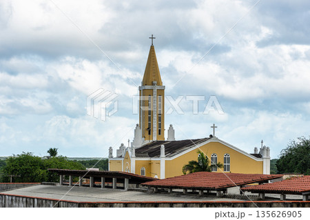 The church of Santo Antonio in Chaval, Ceara, Brazil The church of Santo Antonio in Chaval, Ceara, Brazil 135626905