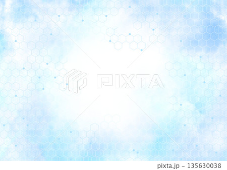 医療系理系の化学構造式風背景画像 135630038