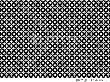 無縫日式圖案 [Shippo] 135630705