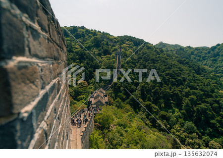 The Great Wall at Mutianyu near Beijing, China 135632074