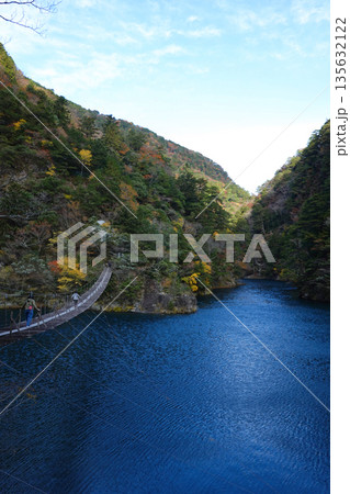 寸又峡 夢のつり橋 135632122
