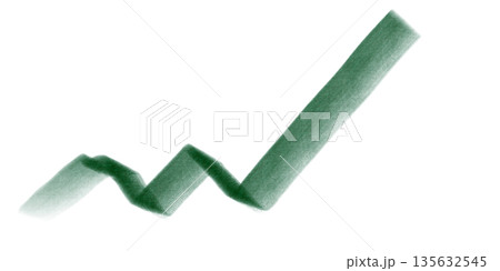 Dynamic blue watercolor curve,with flat brush,symbolizing stock market growth and business performance rise.Abstract fluid element for financial reports,corporate presentations,startup branding Dynamic blue watercolor curve,with flat brush,symbolizing stock market growth and business performance rise.Abstract fluid element for financial reports,corporate presentations,startup branding 135632545