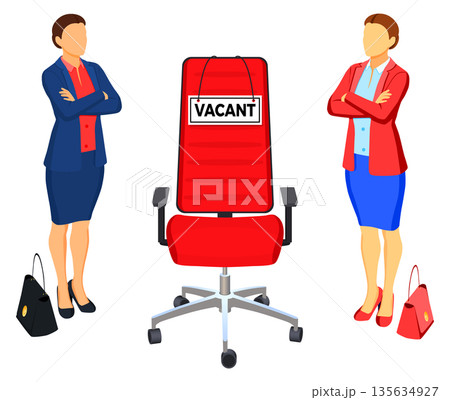 Isometric Employment and Hiring Concept 135634927
