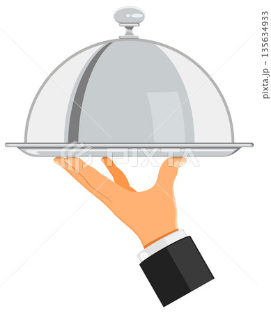 tray on hand tray on hand 135634933