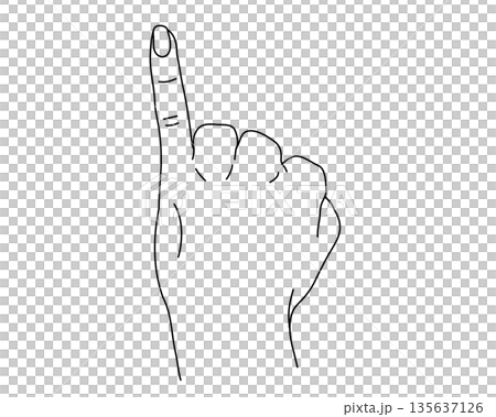 用小指指向前方-承諾或拉鉤約定的線條畫出向量圖 用小指指向前方-承諾或拉鉤約定的線條畫出向量圖 135637126
