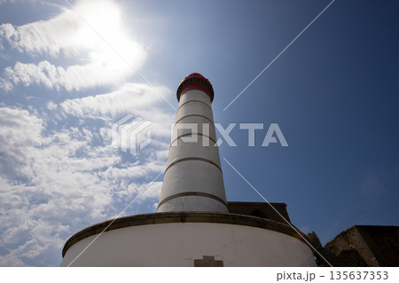 Saint-Mathieu Lightouse, Plougonvelin, finistere, brittany, france Saint-Mathieu Lightouse, Plougonvelin, finistere, brittany, france 135637353