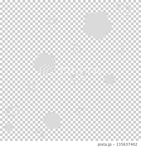 Gray simple flowers and petals Gray simple flowers and petals 135637402