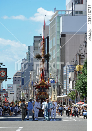 京都　祇園祭　山鉾巡行 長刀鉾 135638737