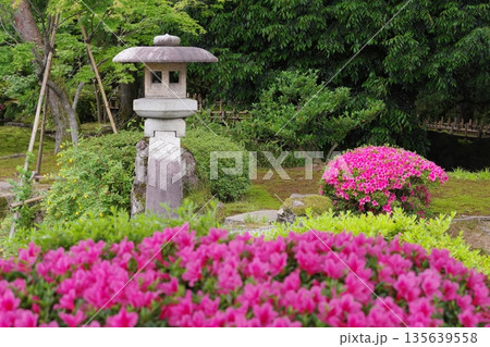 兼六園　徽軫灯籠 135639558