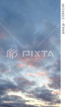 空素材（縦構図） 135641140