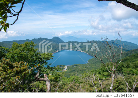 赤城山から見た大沼 赤城山から見た大沼 135641557