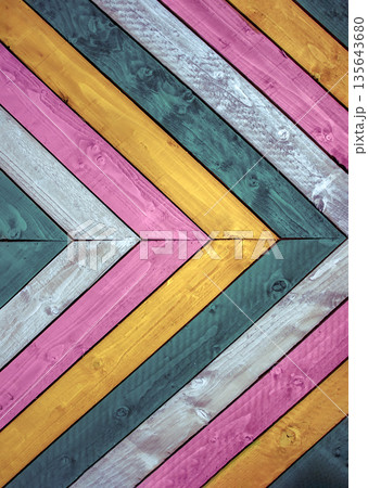 Colorful vintage old wooden plank wall texture background. Colorful vintage old wooden plank wall texture background. 135643680