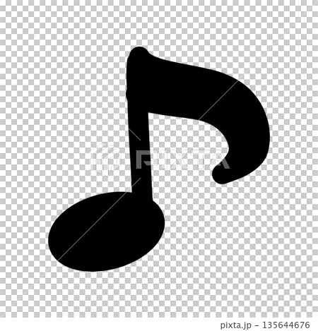 音符旋律簡單圖標 135644676