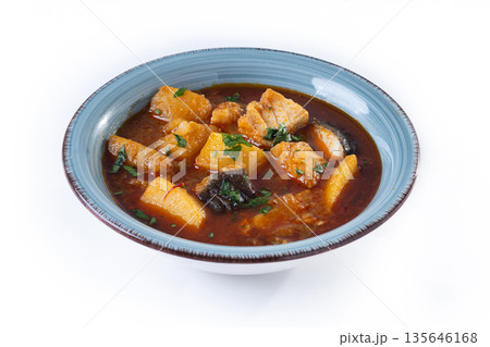Traditionally prepared cod in Spanish. Traditionally prepared cod in Spanish. 135646168