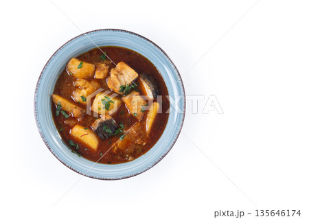 Traditionally prepared cod in Spanish. 135646174