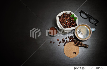 Still life with coffee Still life with coffee 135648586