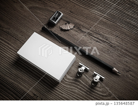 Blank stationery template Blank stationery template 135648587