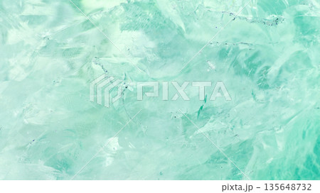 amethyst crystal displays frozen textures with cool blue hues. The icy surface of the gemstone 135648732