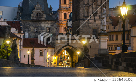 Charles Bridge architecture Charles Bridge architecture 135649106