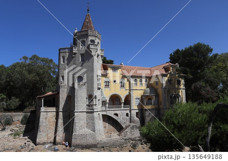 Palace of the Counts of Castro Guimaraes in Cascais, Portugal 135649188