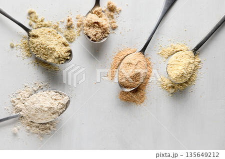 healthy plant based protein powder for vegan meal healthy plant based protein powder for vegan meal 135649212