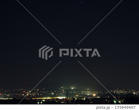 赤城山山麓の夜景と白鳥座(20260117051756) 赤城山山麓の夜景と白鳥座(20260117051756) 135649407