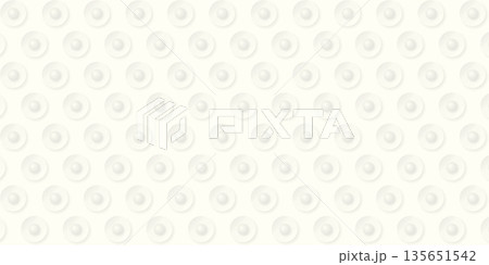Beige background with 3D circle sheet pattern paper cut style vector illustration. 135651542