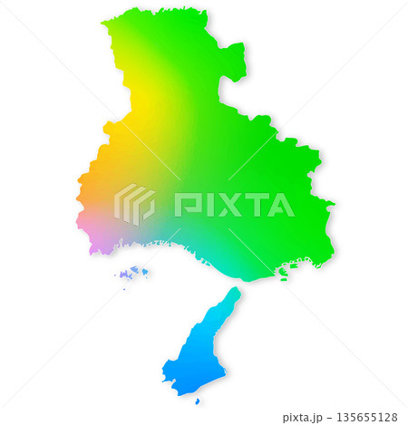 兵庫県地図 135655128