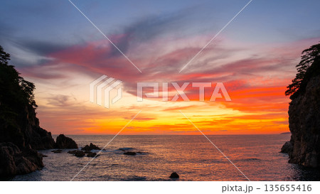 笹川流れ・夕景 笹川流れ・夕景 135655416