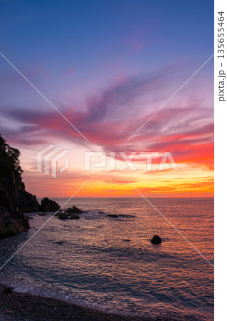 笹川流れ・夕景 135655464