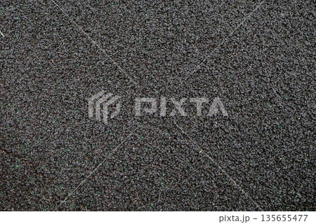 Close-up of asphalt road  abstract texture 135655477