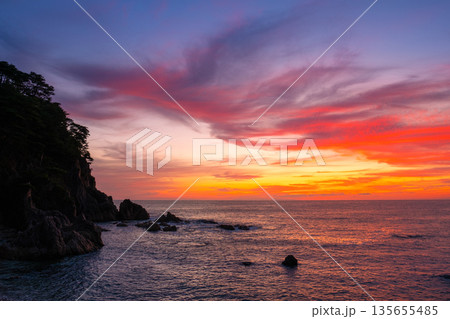 笹川流れ・夕景 笹川流れ・夕景 135655485