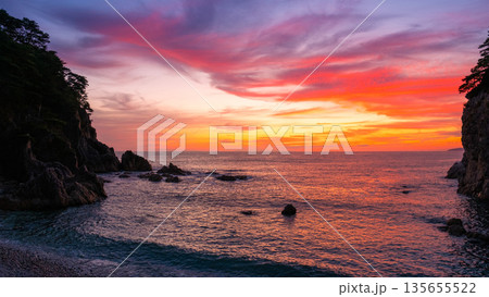 笹川流れ・夕景 135655522