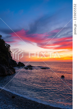 笹川流れ・夕景 135655532