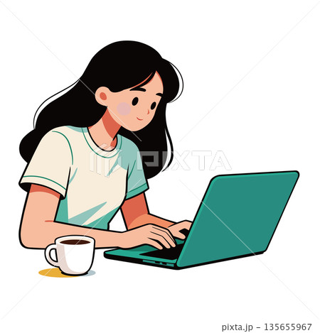 リモートワーク 135655967
