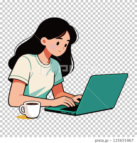 リモートワーク 135655967