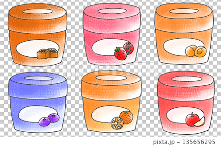 Simple and easy jam set in a cup 1 - Analog style 135656295