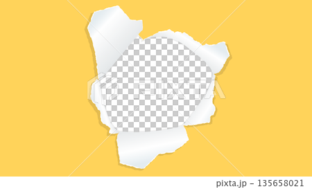 Perforated paper, background frame 135658021