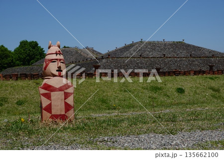 八幡塚古墳　埴輪　 135662100