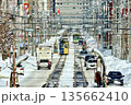 札幌、冬の電車通り 135662410