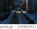 札幌、冬の電車通り 135662411