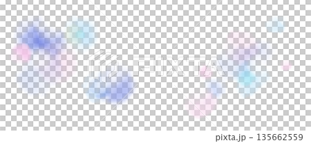 紫やピンクのの花のような水彩のテクスチャ背景イラスト	 135662559