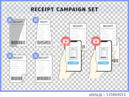 積分活動收據推廣活動應用攝影方法圖解集智慧型手機攝影及NG範例 135664011